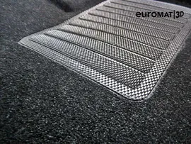 3D коврики Euromat для Geely Atlas II (2024-) 4WD, Business, Черный