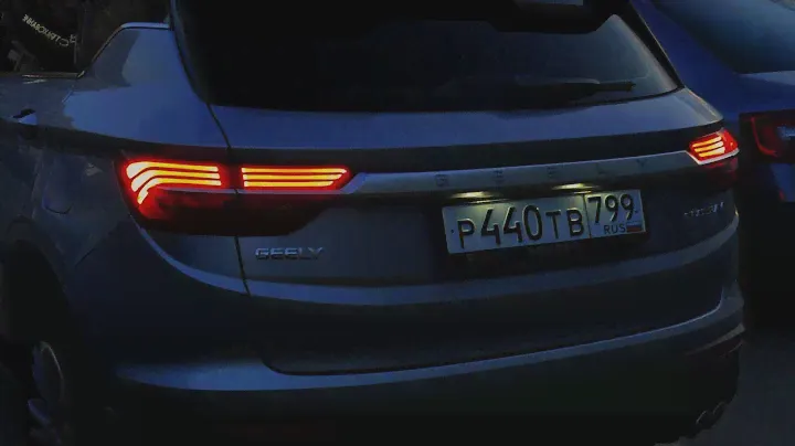 Вечерний обзор Geely Coolray Ночной обзор камеры 360° во время всеобщего карантина (SX11/Binyue)