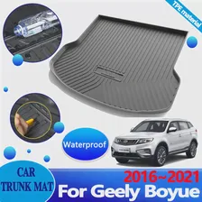 Автомобильные Коврики для багажника Geely Boyue Аксессуары 2016 ~ 2023 Atlas NL-3 Farizon FX Подушка Анти-грязный Вкладыш Протектор Ковра Коврик Для Хранения