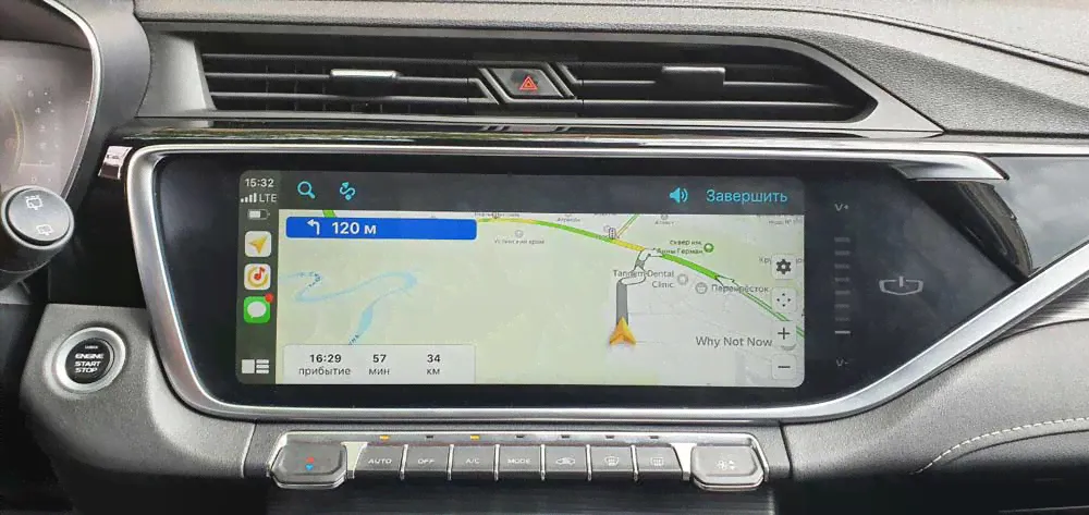 Комплект дооснащения CarPlay для Geely Atlas Pro 2023—2024