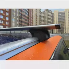 Багажник Titan I-Pro на интегрированные рейлинги Geely Coolray кроссовер (Аэро-крыло дуги)