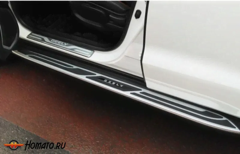 Пороги OEM для Geely Atlas Pro и Geely Atlas-2