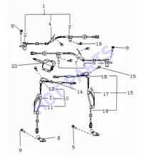 ДАТЧИКИ ABS для Geely MK CROSS