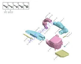 ФИЛЬТР ВОЗДУШНЫЙ для Geely MONJARO (KX11)