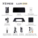 Магнитола Teyes Lux One 6-128 для Geely Coolray 2019-2023 12.3" (Разделенная, Split System)
