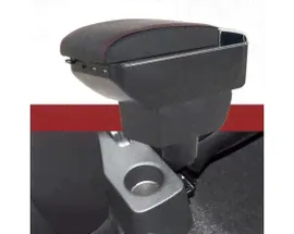 Подлокотник для Geely MK 2006-2015 c USB красная строчка