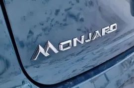 Оригинал Эмблема, шильдик, логотип. Надпись "Monjaro" на багажник автомобиля Geely Monjaro