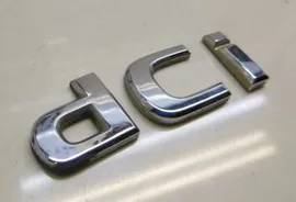 Эмблема крышки багажника dCi Geely Tugella FY11 дорестайлинг (2019-2023) (Хром)