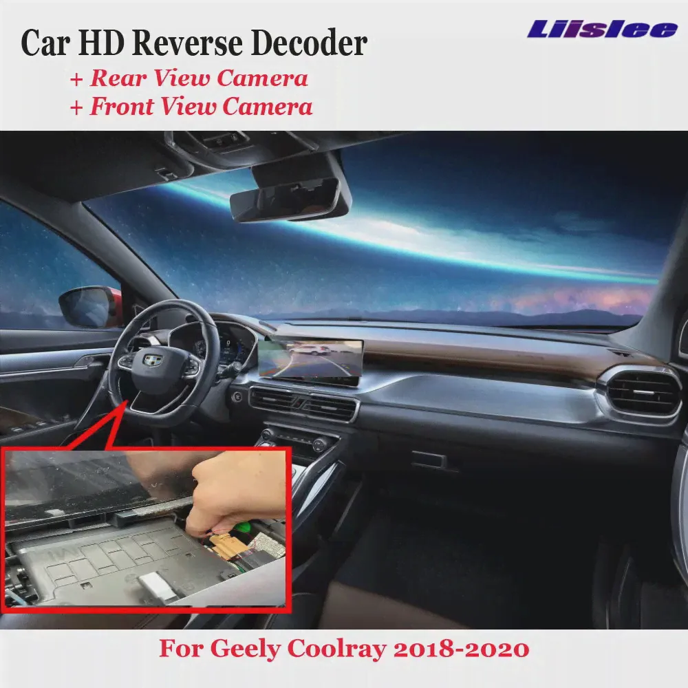 Для Geely Binyue SX11/Coolray 2018-2022 2023 Автомобиль Оригинальное Обновление Экрана Видеорегистратор Декодер Обратного Изображения Фронтальная Камера заднего Вида 360-0